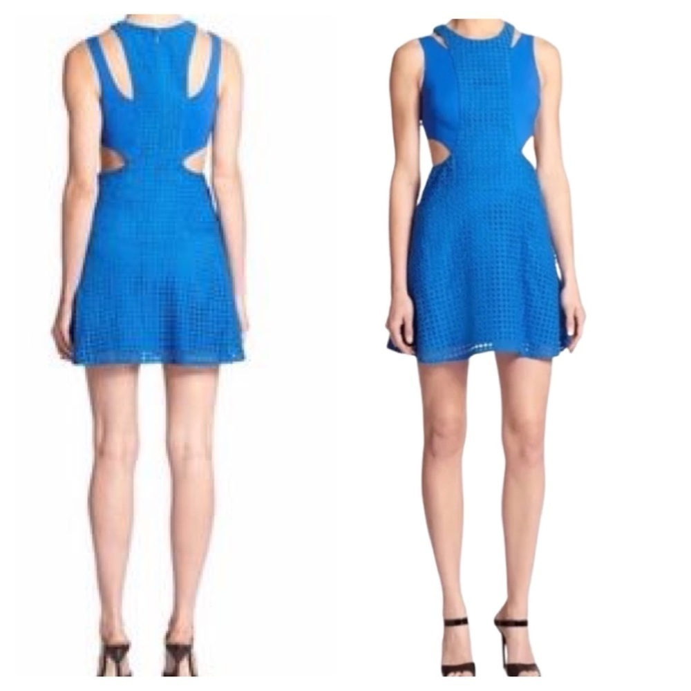 Sachin & Babi Cutout Blue Dress (SD2)
